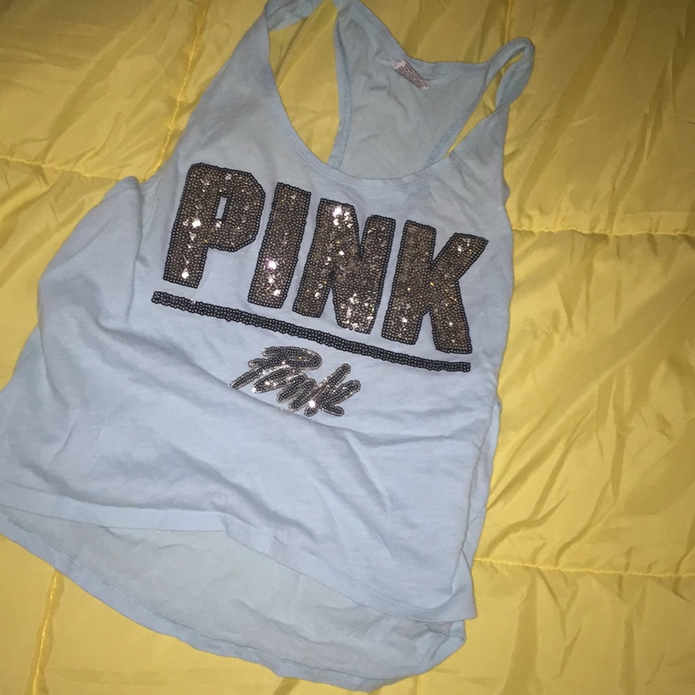Blue medium tank top from Pink